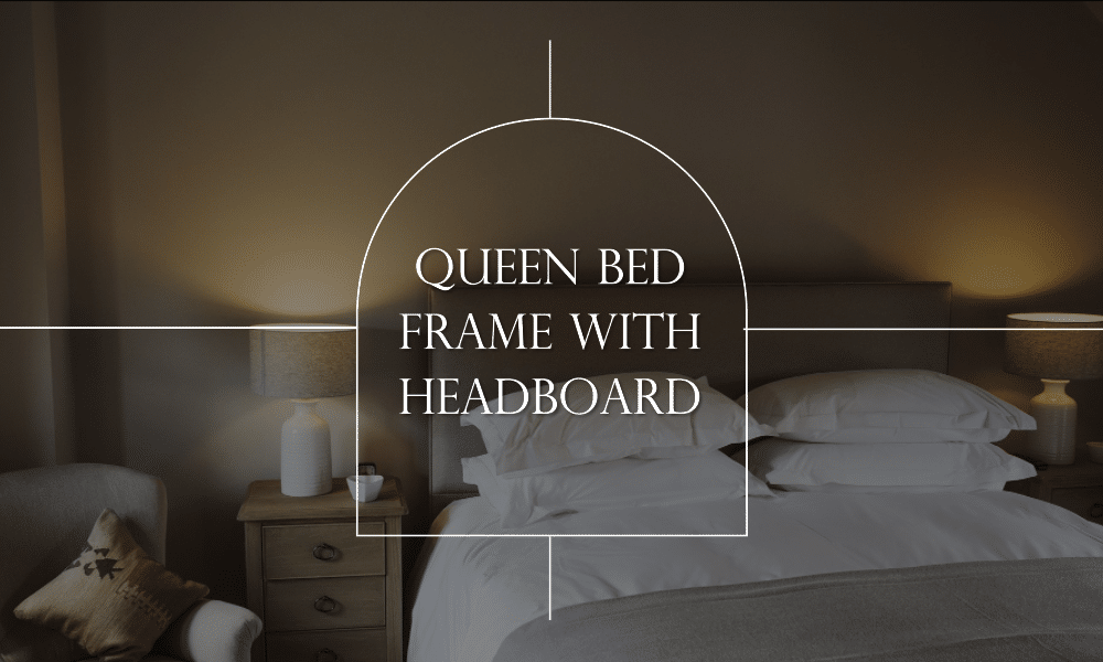 queen bed frame with headboard