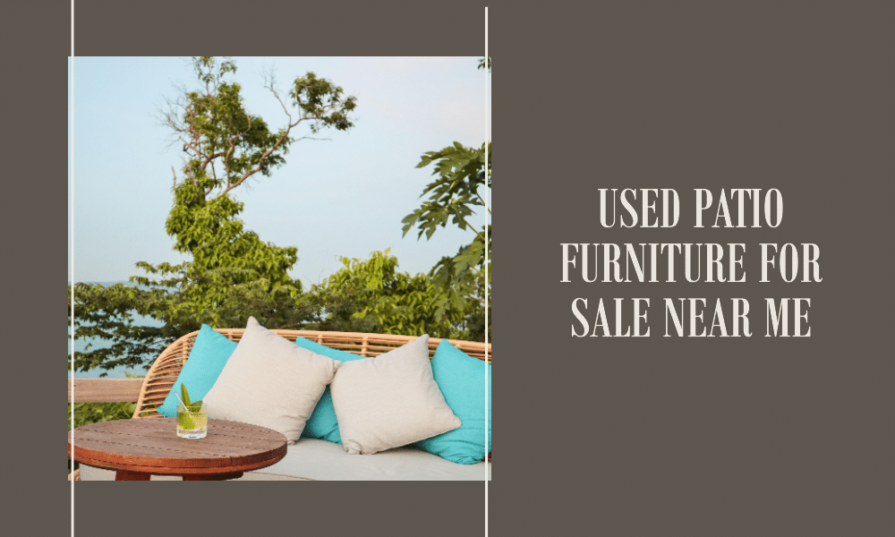 used patio furniture for sale near me