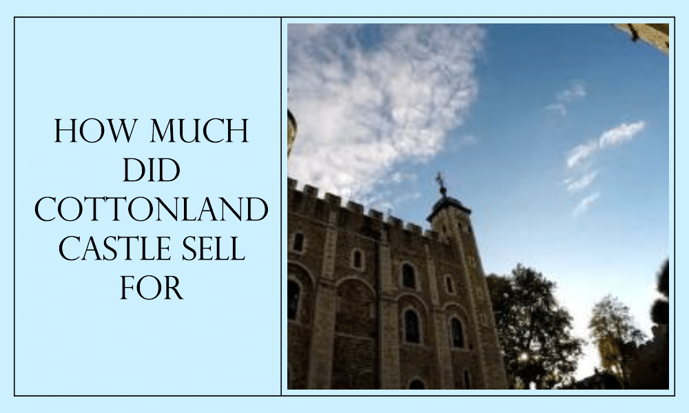 how much did cottonland castle sell for