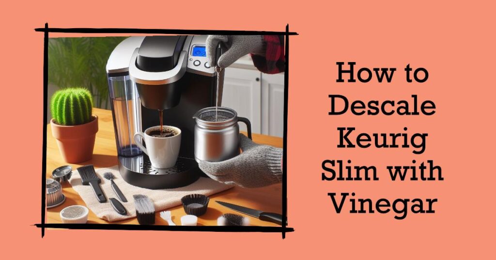 how to descale keurig slim with vinegar